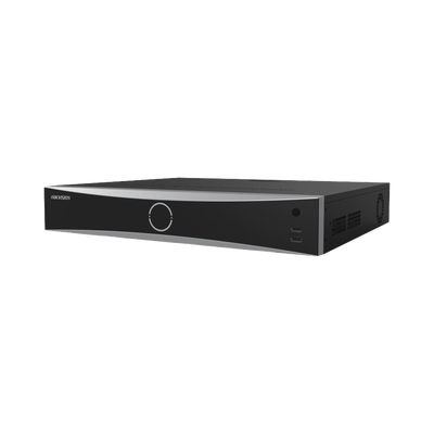 [Acusearch] NVR 12 Megapixel (4K) / 32 canales IP / AcuSense (Evita Falsas Alarmas) / Reconocimiento Facial / 4 Bahías de Disco Duro /  HDMI en 4K / Alarmas I/O