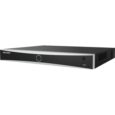 [AcuSeek] NVR 32 Megapixel (8K) / 16 Canales IP / 16 Puertos PoE+ / ACUSENSE / Reconocimiento Facial / POS / 2 Bahías de Disco Duro / HDMI en 4K / Alarmas I/O