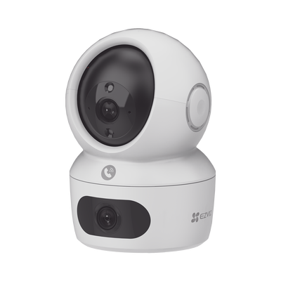 Cámara PT Doble Lente / 4 Megapíxel / Wi-Fi / IA Detección Humana / Visión Nocturna a Color / Audio Bidireccional