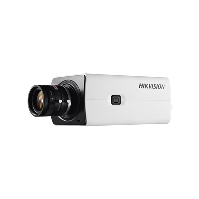 Camara Box IP 2 Megapixel / Serie PRO / Ultra Baja Iluminacion / PoE / 12 Vcc / WDR 120 dB / Onvif / Micro SD 