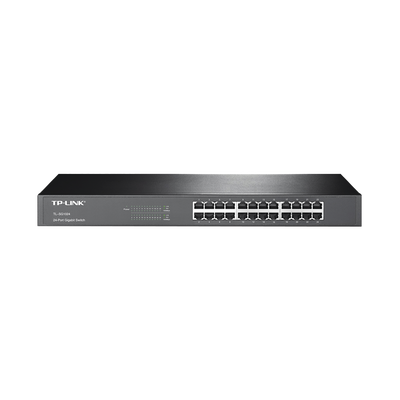 Switch Gigabit no administrable de 24 puertos 10/100/1000 Mbps 