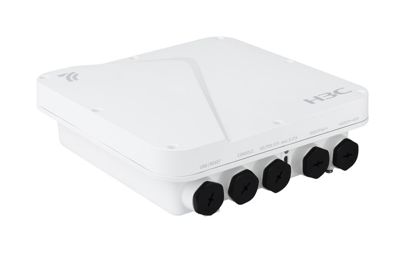 H3C WA7330X Internal Antennas 6 Streams Triple Radio 802.11be/ax/ac/n Industrial Access Point (1GE+110GE+1*10G PSFP), FIT