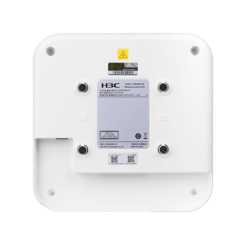 H3C WA7320i Internal Antennas 4 Streams Dual Radio 802.11be/ax/ac/n Access Point (1GE+110GE+1*10G PSFP), FIT