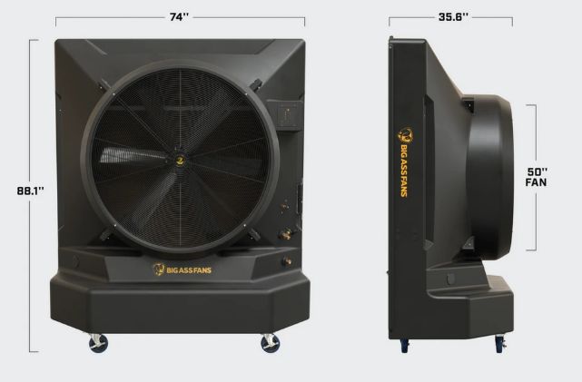 ENFRIADOR EVAPORATIVO COOL SPACE 500