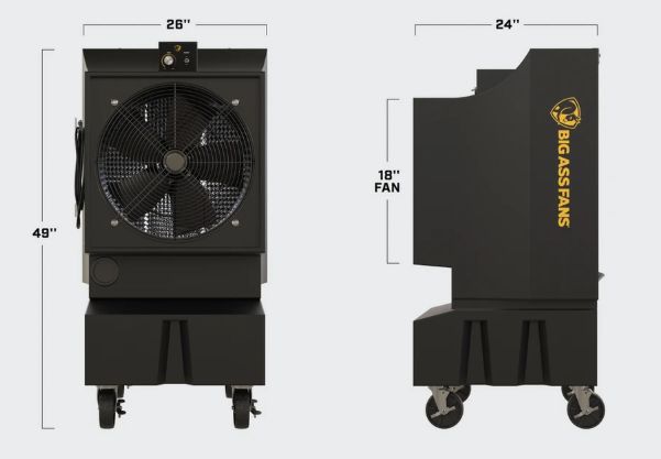 ENFRIADOR EVAPORATIVO COOL SPACE 300