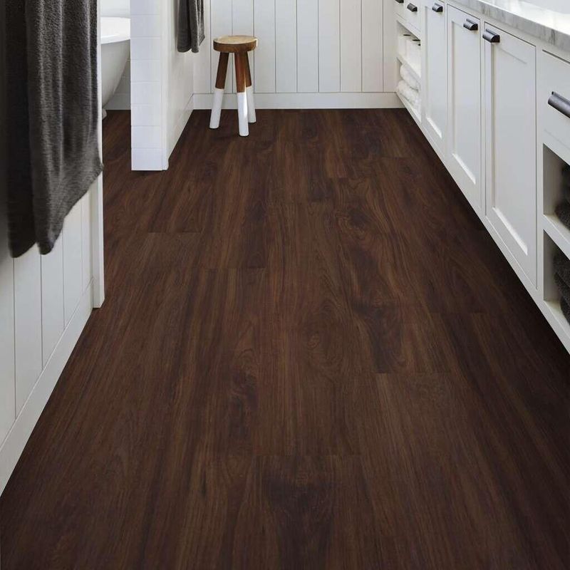 Deep Mahogany Impact Click Lock Vinyl Deep Mahogany Impact Click Lock Vinyl