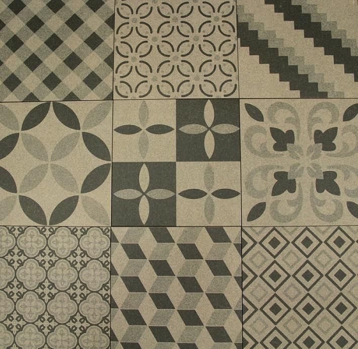 Mix Grey Boreal Porcelain Decorative Tile Mix Grey Boreal Porcelain Decorative Tile