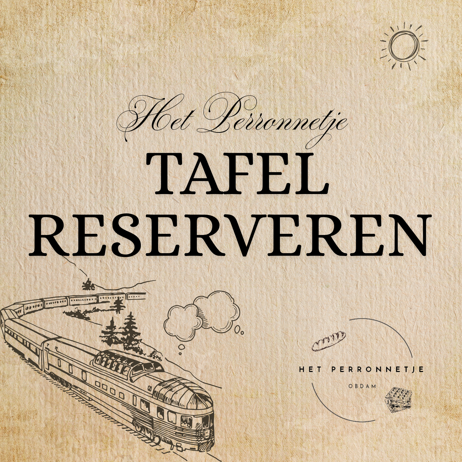 Reserveer hier uw tafel bij ons in het restaurant