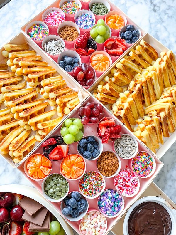 Warme wafels