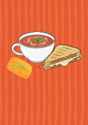 Standaard lunch arrangement