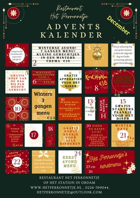Het Perronnetje&#39;s Adventskalender