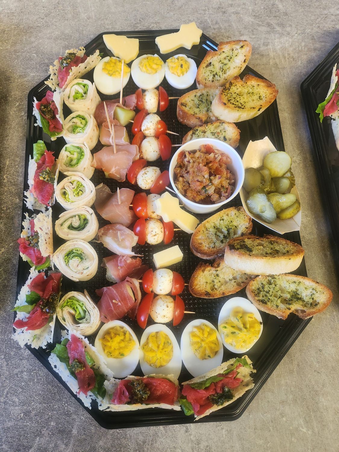 Oudejaarsdag Borrel hapjes p.p.