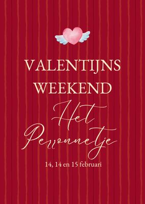 Valentijnsweekend bij Het Perronnetje