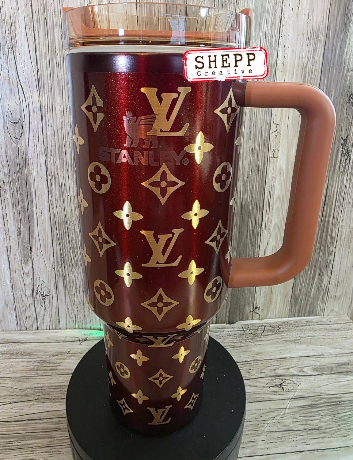 Louis Vuitton style Stanley 40 oz Limited Edition Quencher Tumbler