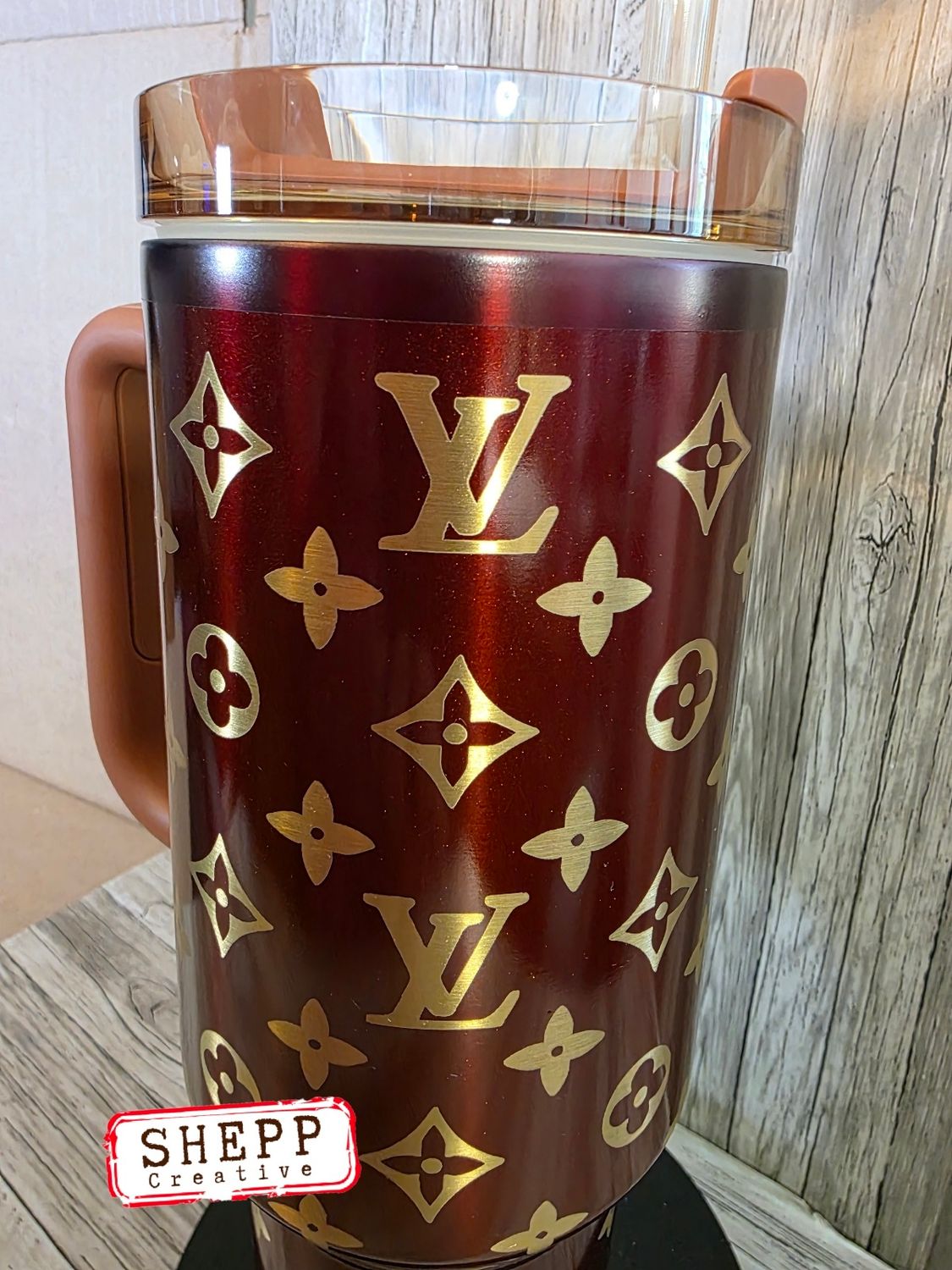 LV style Stanley 40 oz Limited Edition Quencher Tumbler