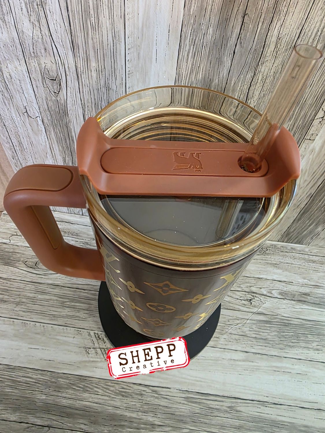 LV style Stanley 40 oz Limited Edition Quencher Tumbler