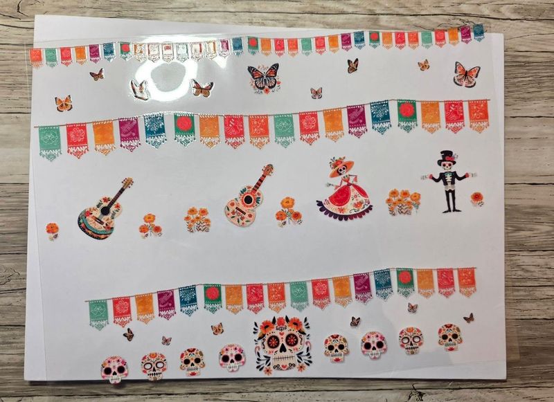 Dia de Muertos Decals