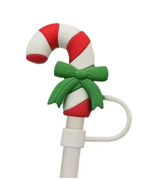 Candy Cane Silicone Topper