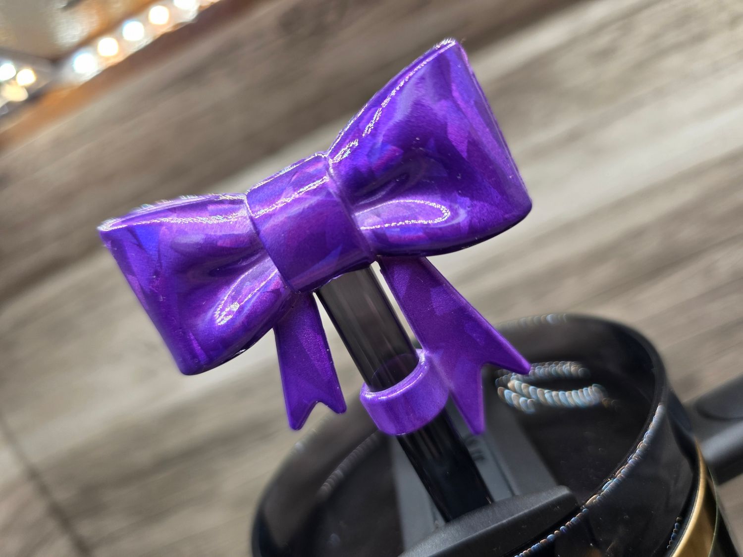 Amethyst Gleam Bow Topper
