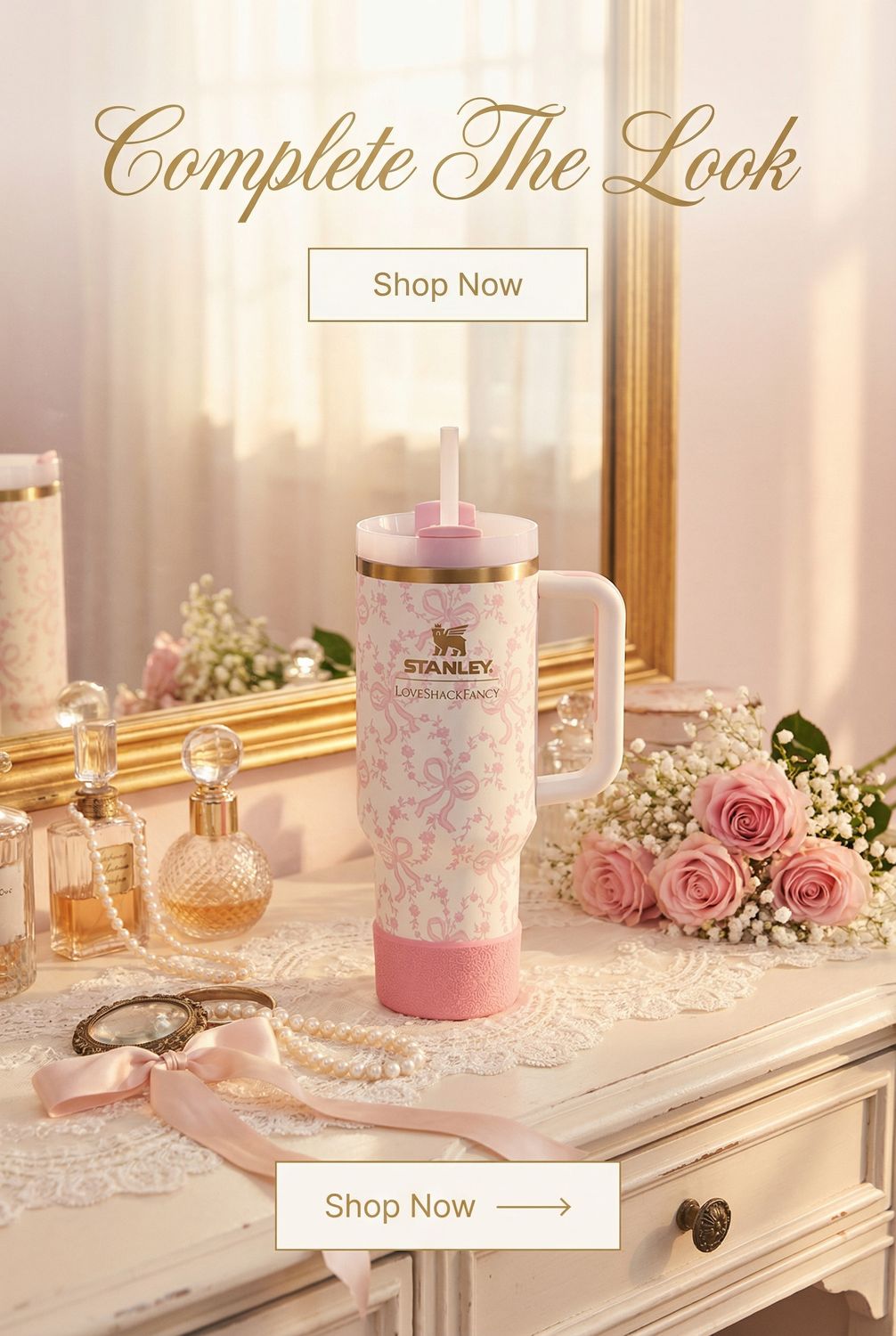 Coquette Bow – Chantilly Pink