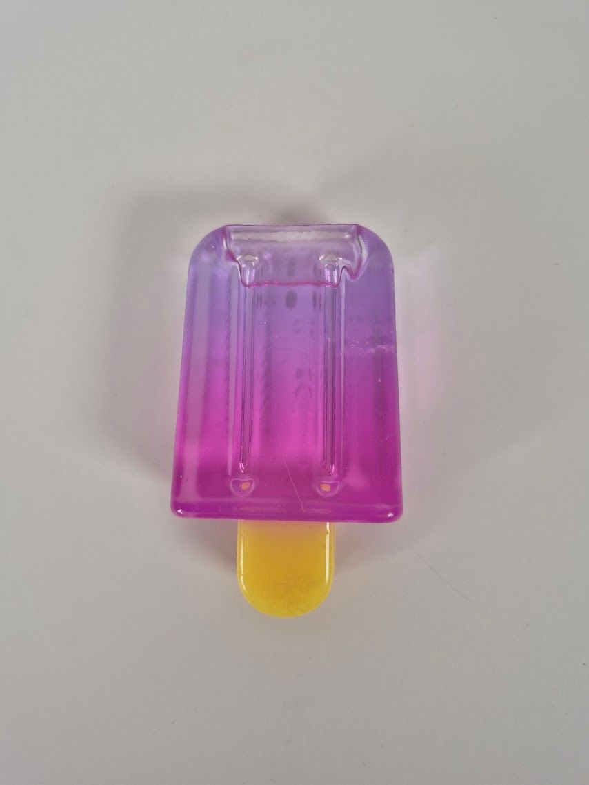 Fun Fidget Popsicle and Ice Cream Shaped Squishy Toy Duo Bundle