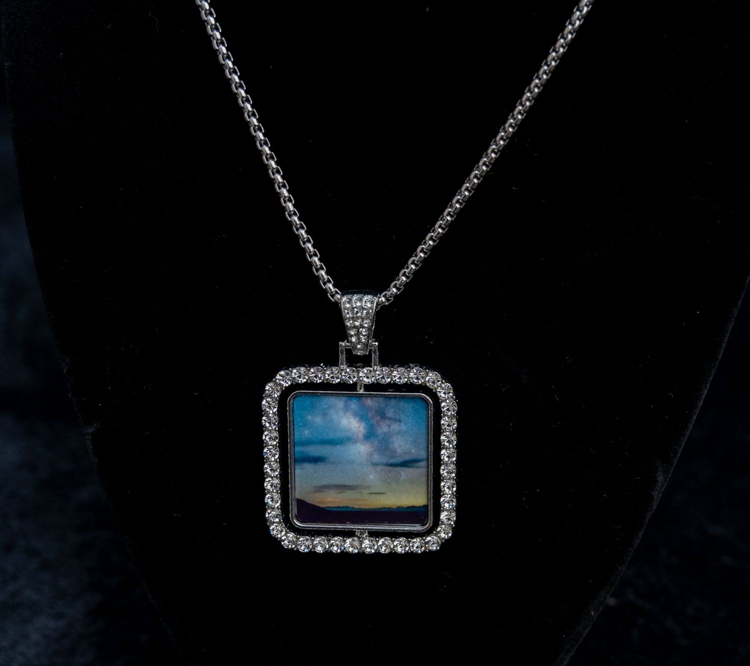 Double-Sided Necklace: Night Sky