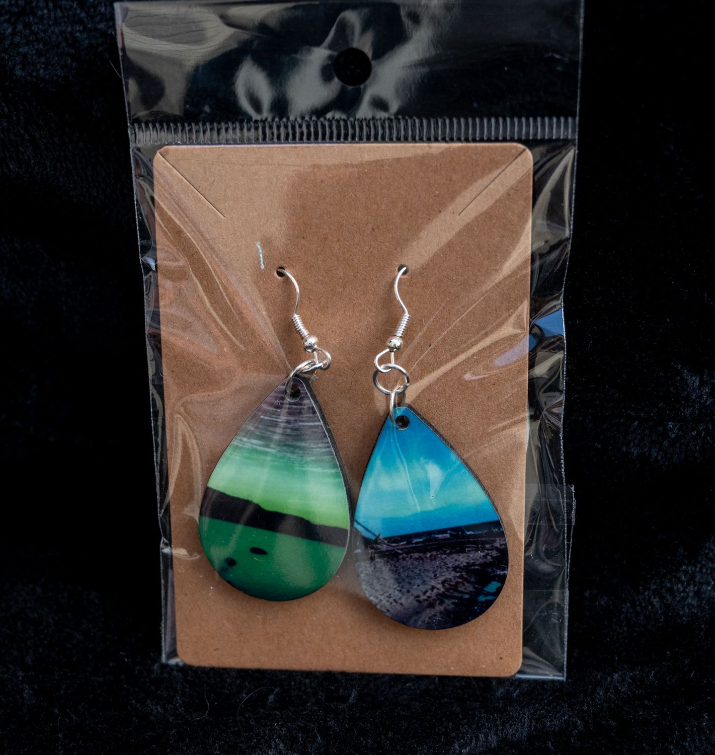 Double-Sided Earrings: Aurora