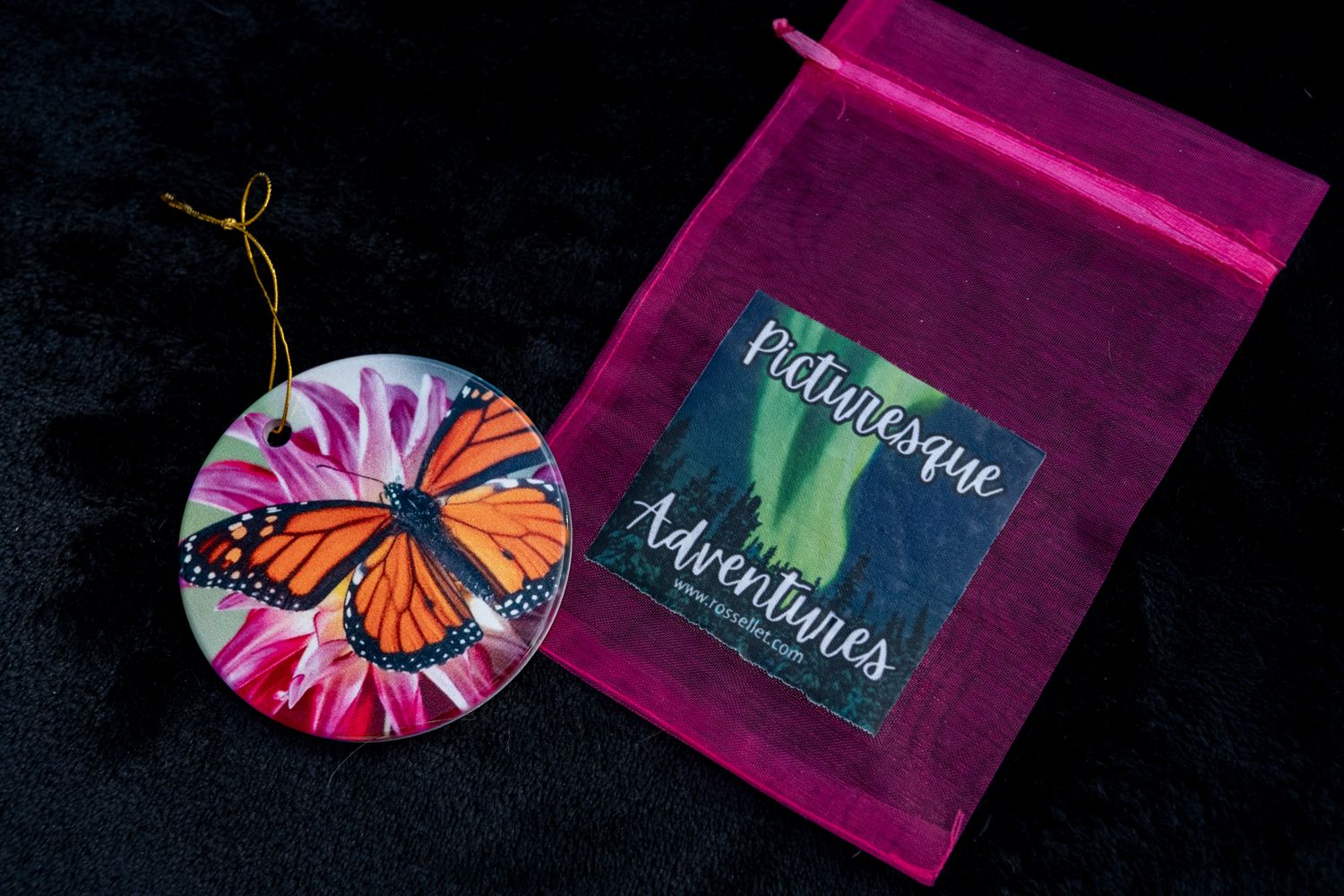 Ornament: Pink Butterfly