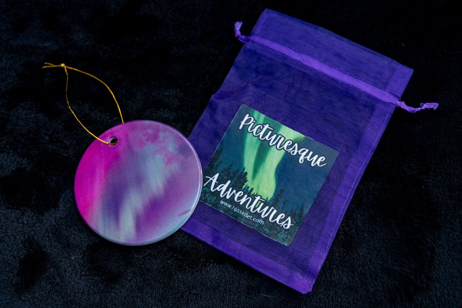 Ornament: Pink Aurora
