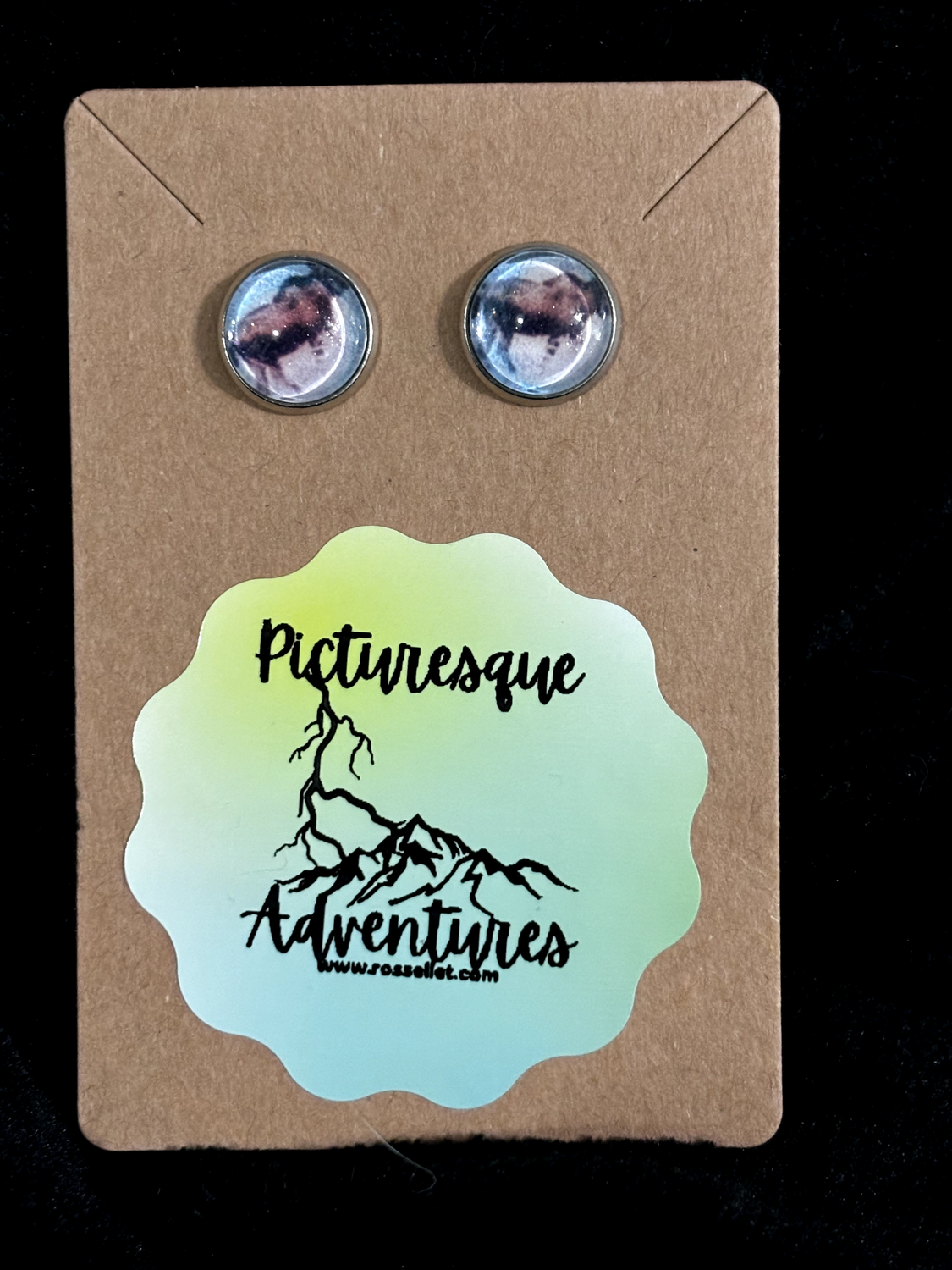 Stud Earrings: Mama Moose