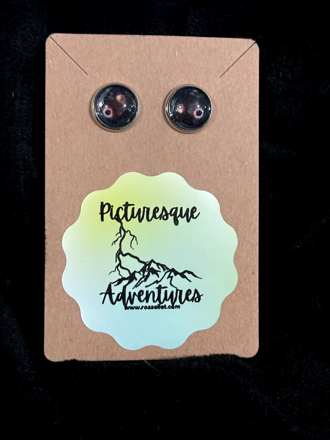 Stud Earrings: Eclipse