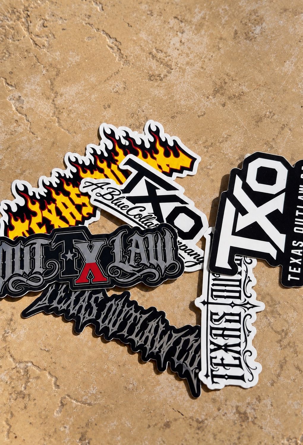 TXO STICKER COLLECTION — 6 PIECE
