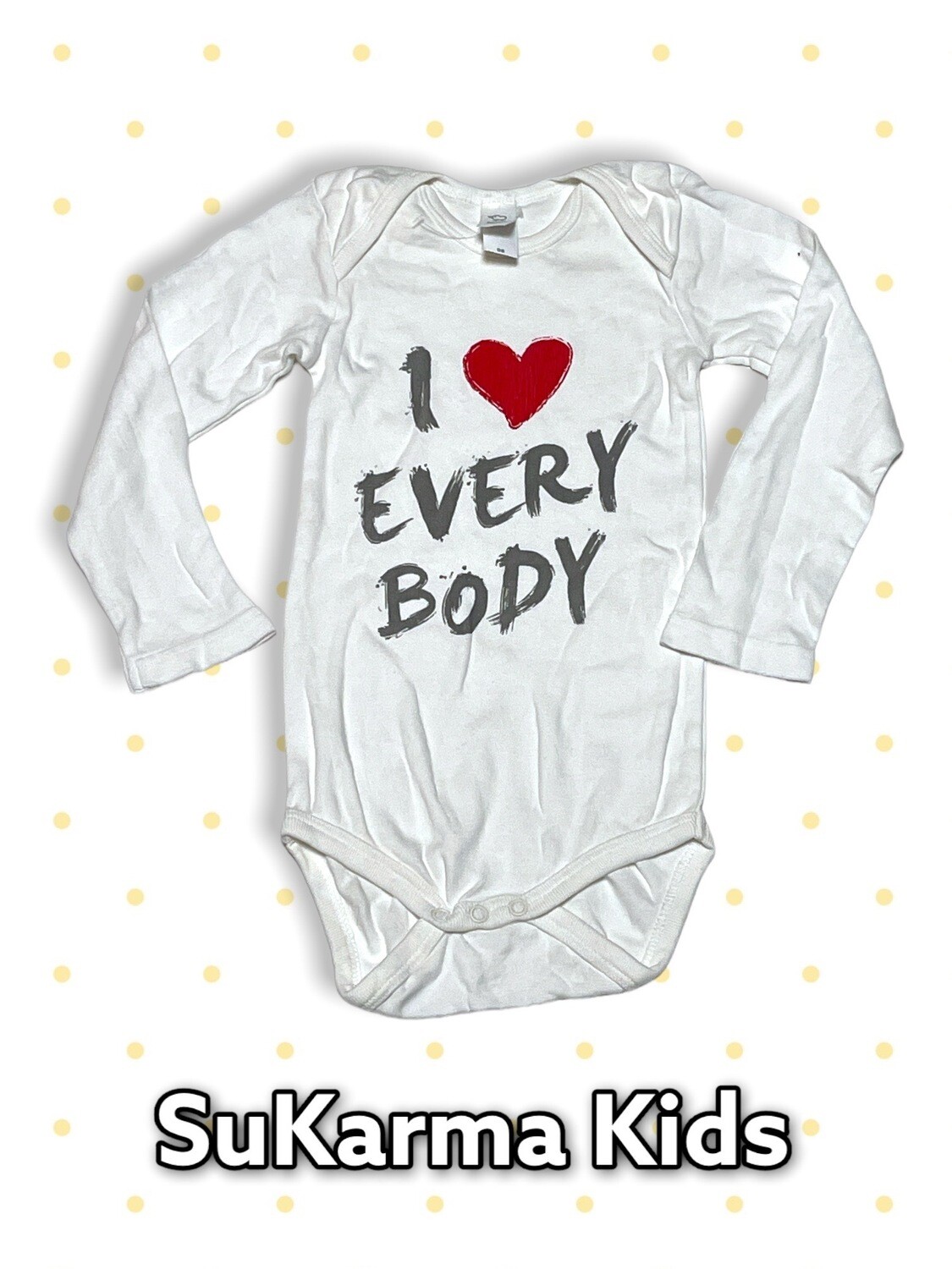 Body "I LOVE EVERY BODY" C&A CLUB BABY Talla 3 años