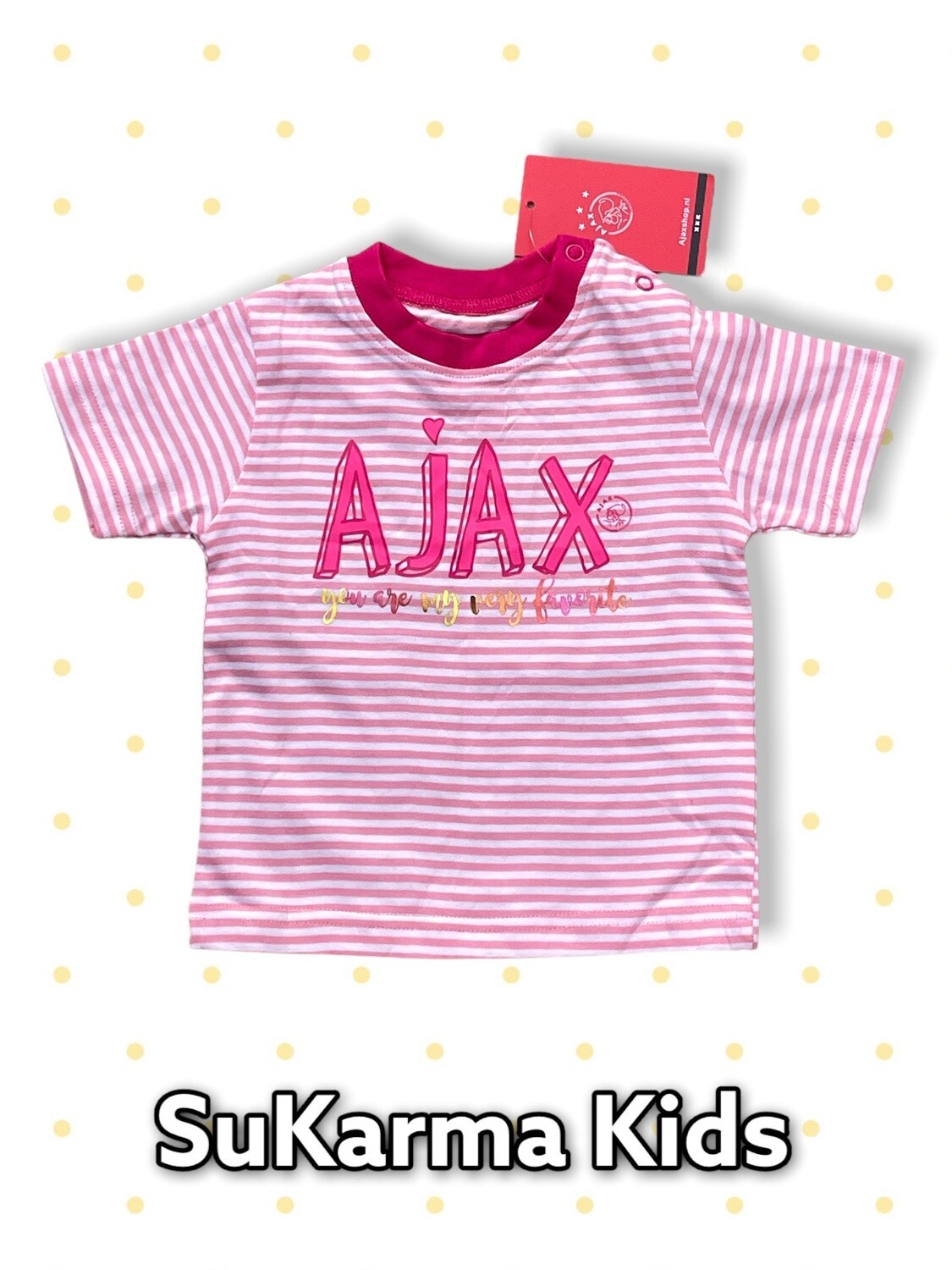 *KIDS* Camiseta de manga corta "AJAX" Talla 3-6 meses