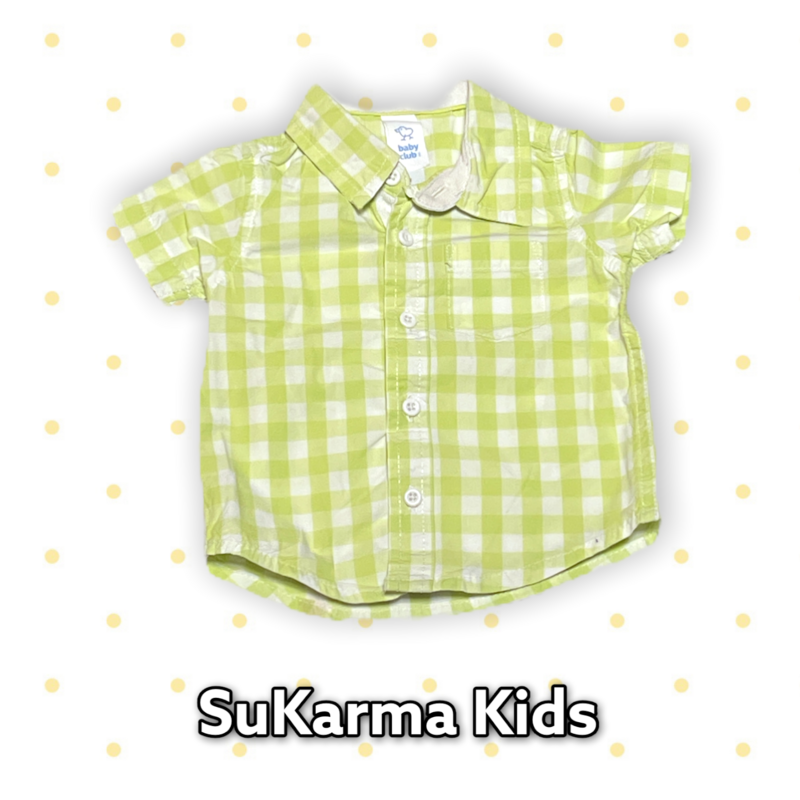 Camisa de cuadros baby Talla 3 meses (62cm)