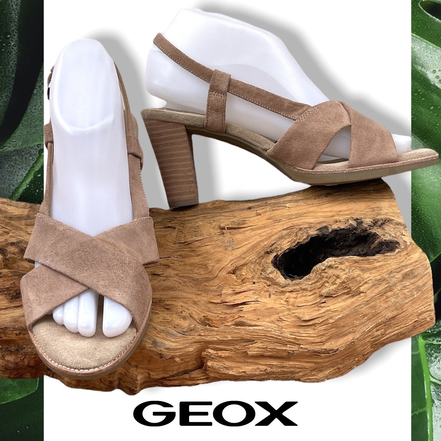 Sandalias de ante GEOX T37