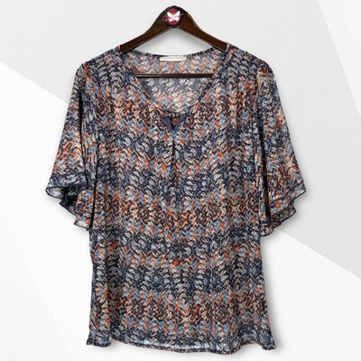 Blusa de manga corta ARMAND THIERY Talla M/L