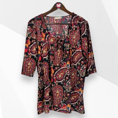 Blusa de media manga DAXON Talla 46/48