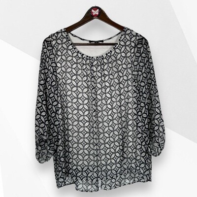 Blusa de media manga COMMA, Talla 40