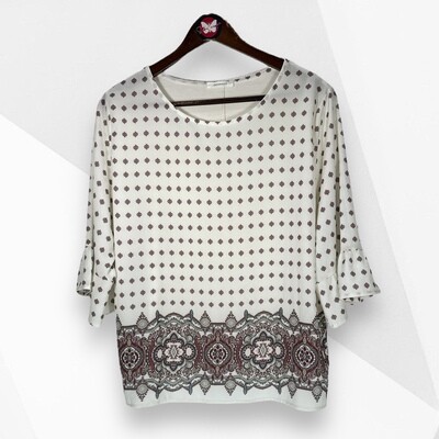Blusa de media manga PROMOD Talla L