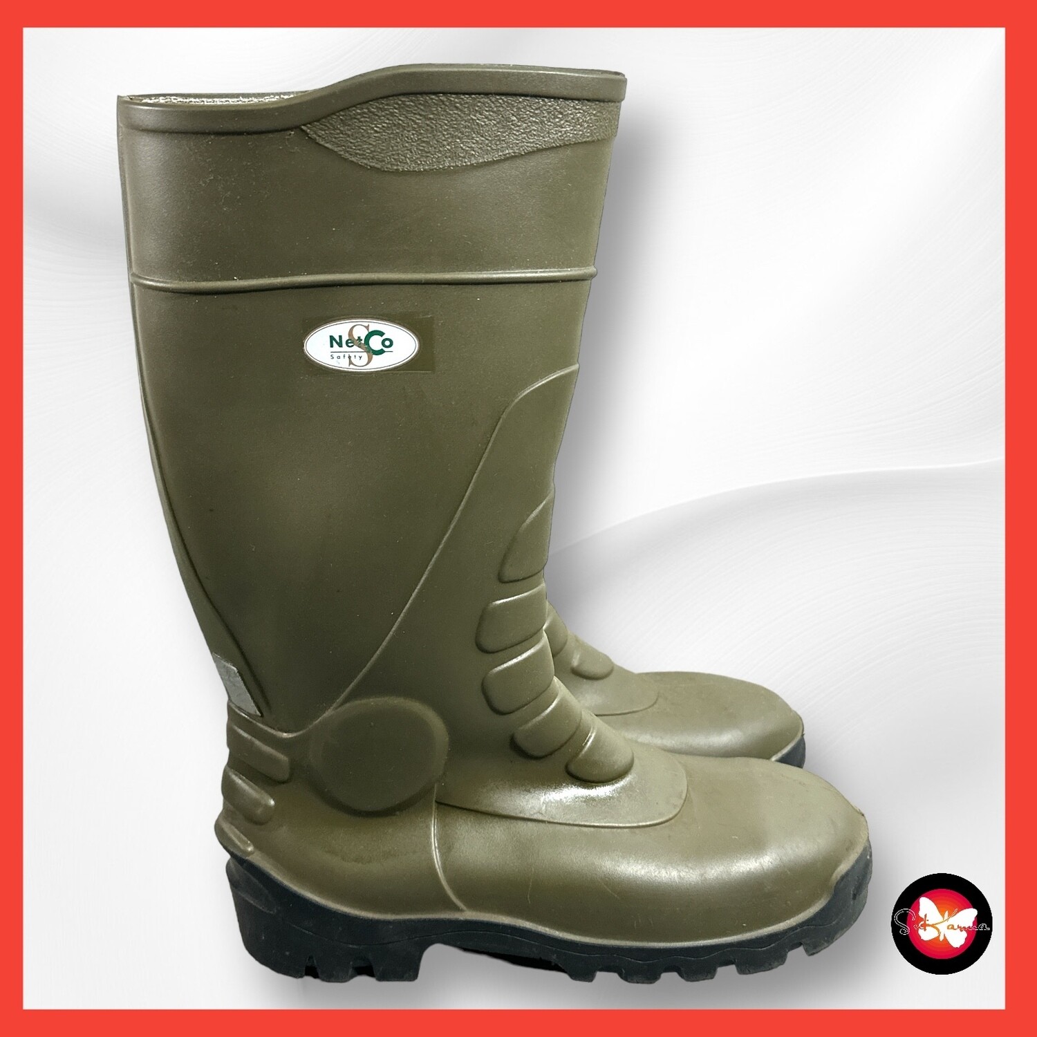 Botas de agua con punta de seguridad NETCO T42