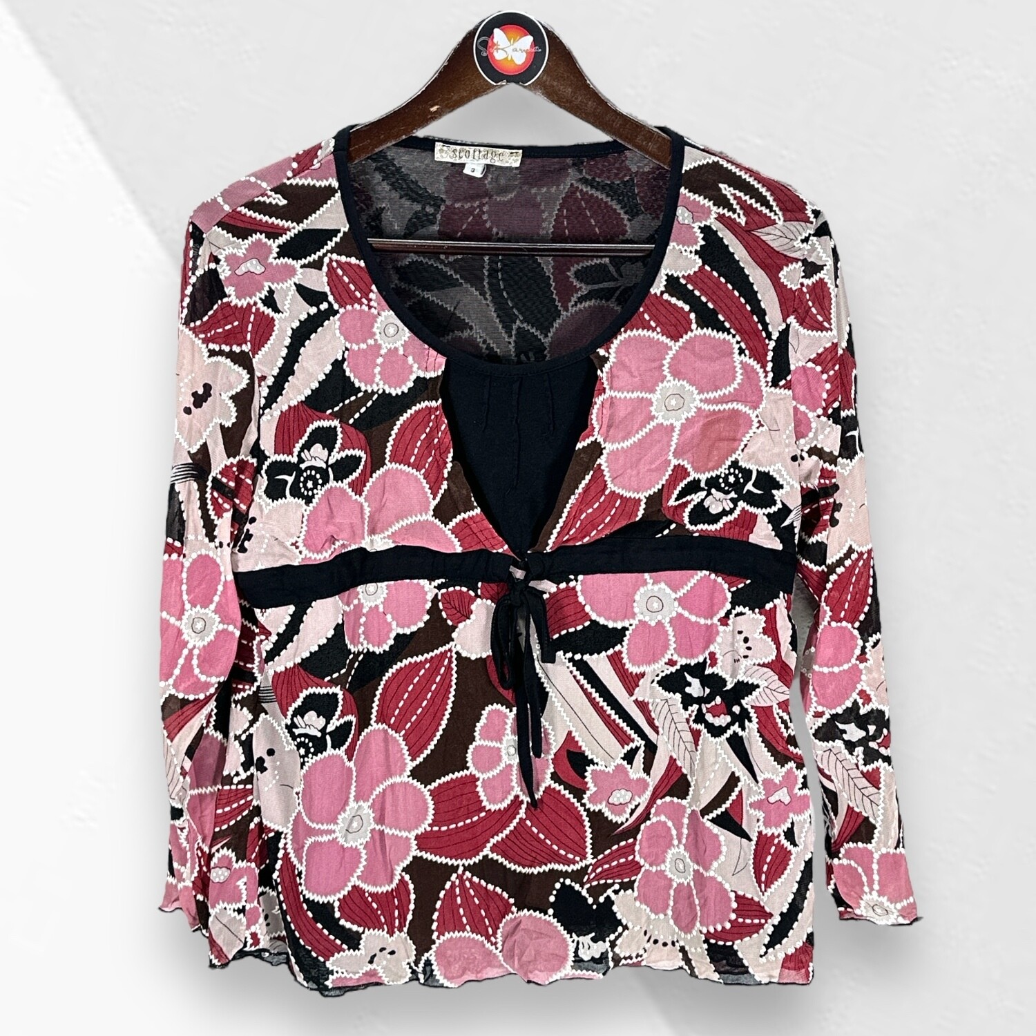 Blusa de media manga SCOTTAGE Talla L