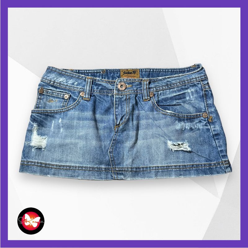 **SALES** MINI Falda vaquera SICKO19 Talla 38