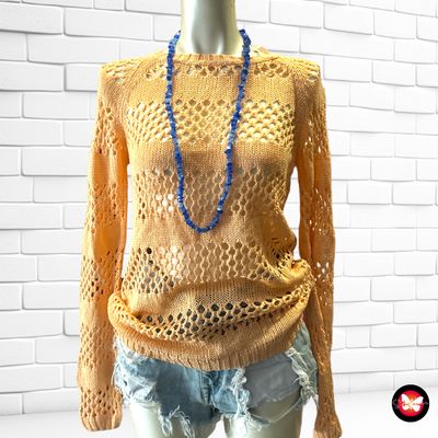 **SALES** Jersey de crochet COLOURS OF THE WORLD / 1982 Talla S
