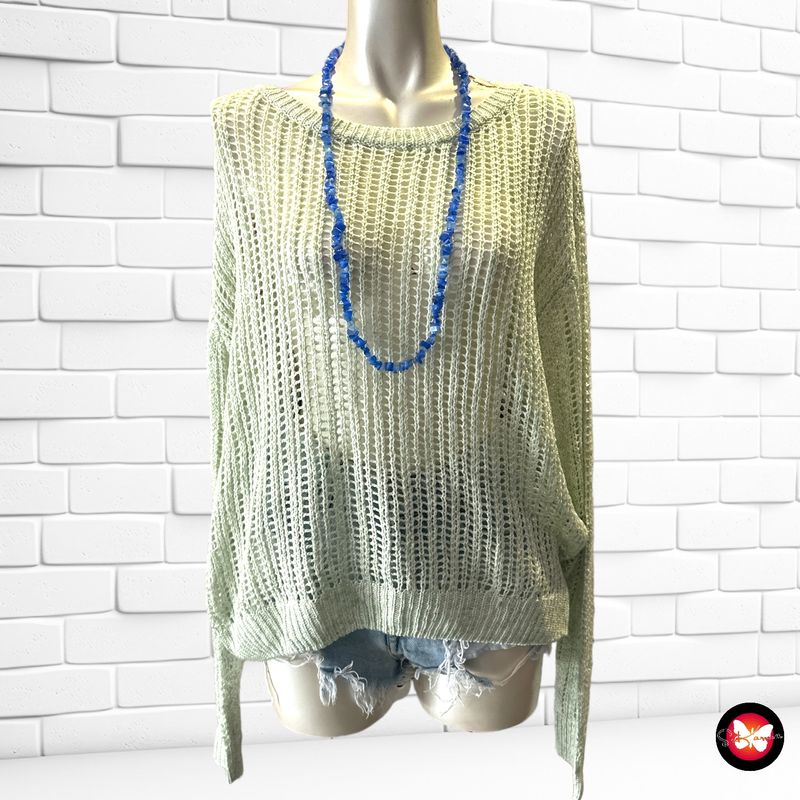**SALES** Jersey de crochet COLOURS OF THE WORLD Talla XXL
