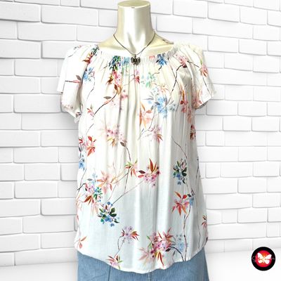 Blusa cuello barco ETAM Talla S