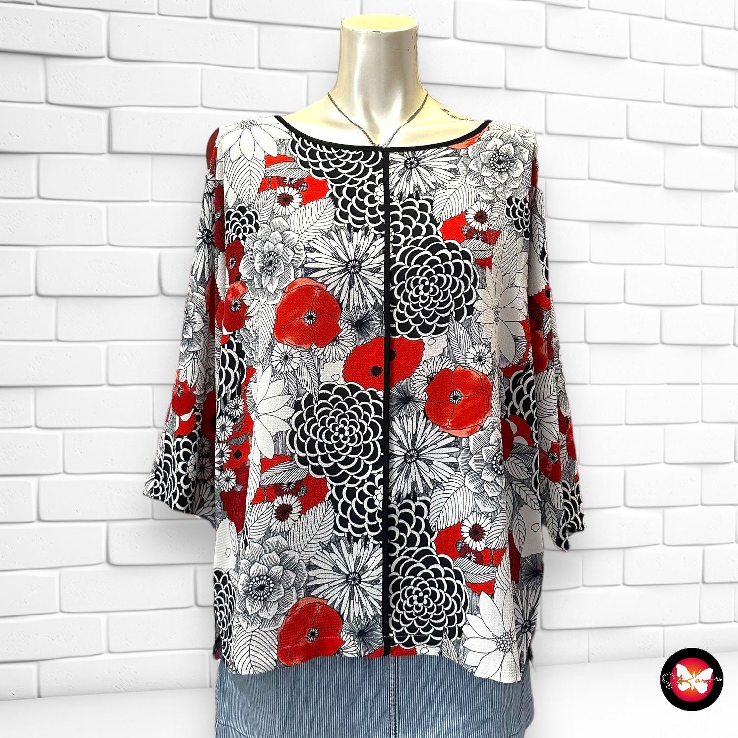 Blusa de media manga M&amp;S COLLECTION Talla 42