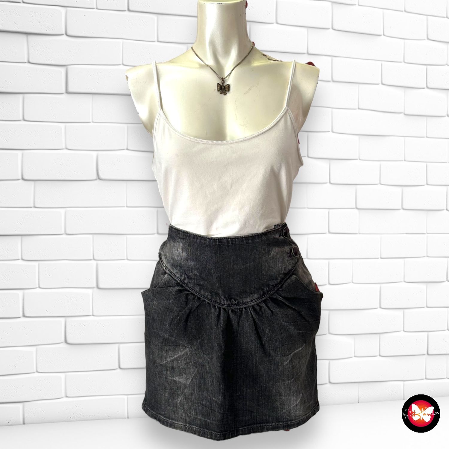Falda vaquera BERSHKA Talla 36