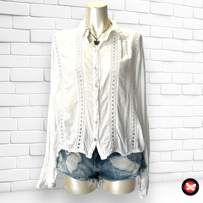 Camisa de manga larga estilo romántico MY JEWELLERY Talla S