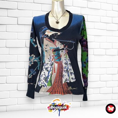 Camiseta de manga larga DESIGUAL Talla M